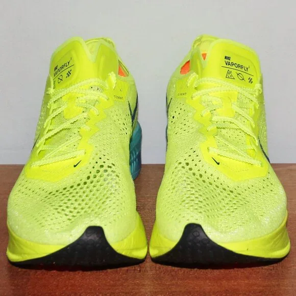 Nike ZoomX VaporFly Next% 3 Running Shoes Volt Fast Pack Men 6.5 7.5 8